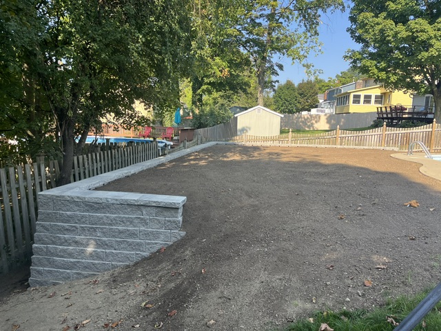 Landscaping project