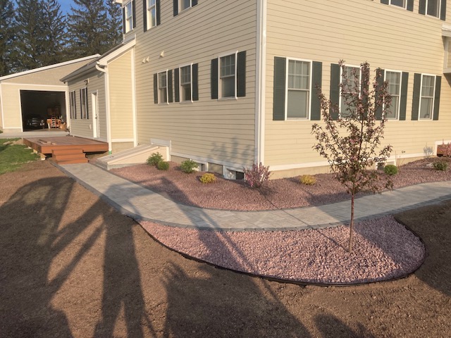 Landscaping project