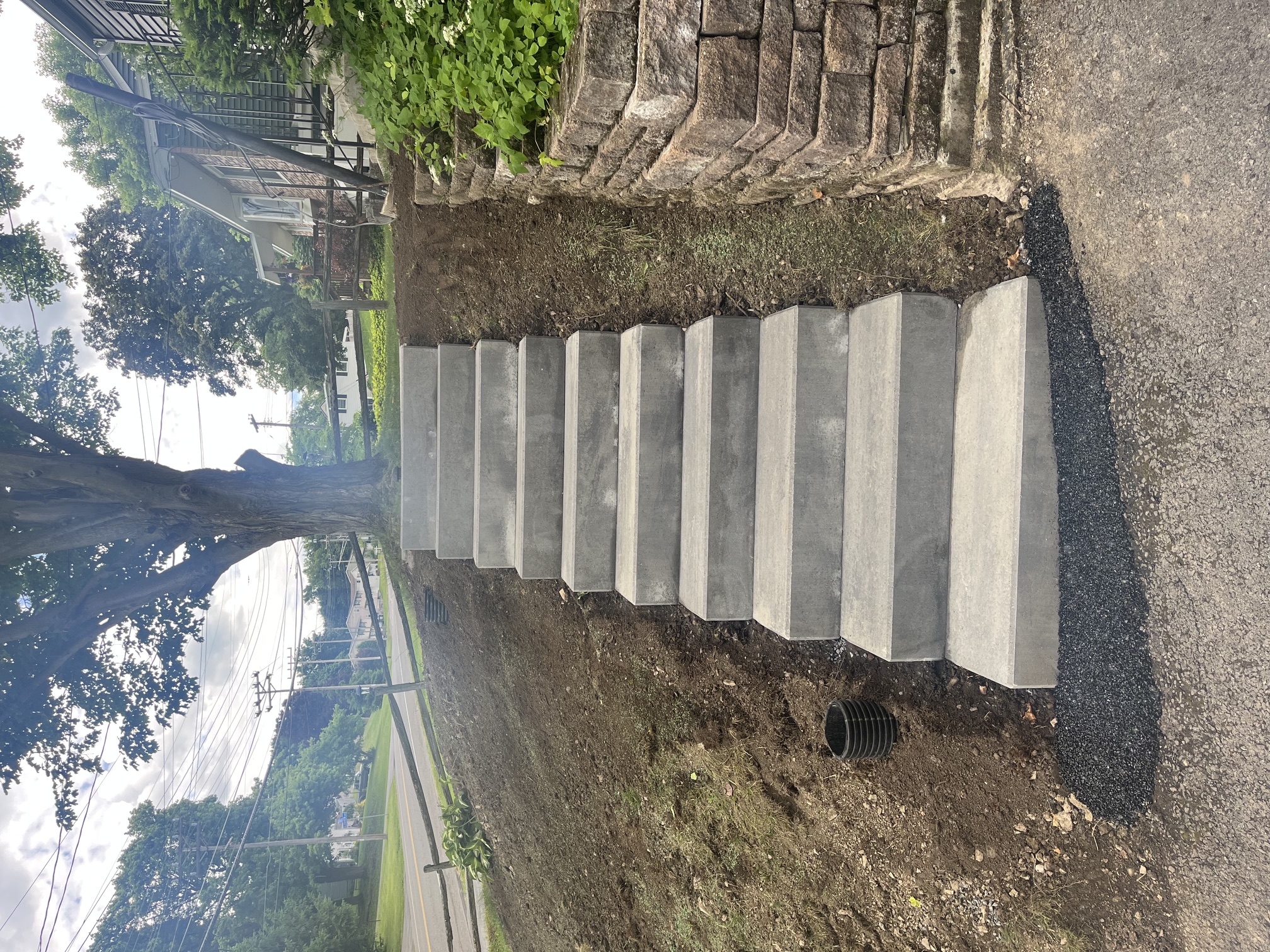 Landscaping project